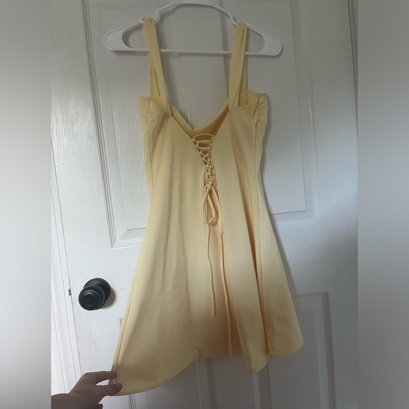 Oh Polly US Violetta Tie Up Back Mini Dress - Picture 3 of 6